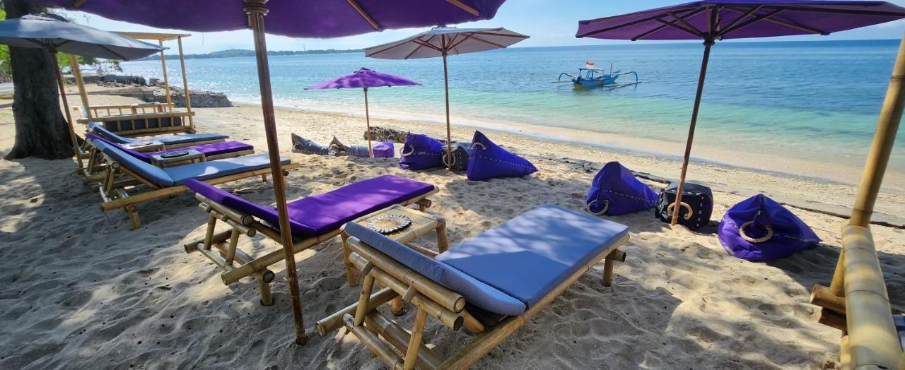 Purple Beach - Maithelia - Gili Air Exteriér fotografie